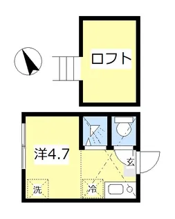 TM渡田向町II【2階】の間取り