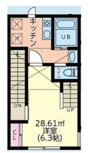 メゾン・フルール町田【2階】の間取り