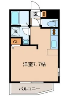 ドエル下馬【2階】の間取り