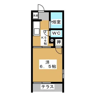 サニーコート高坂【1階】の間取り