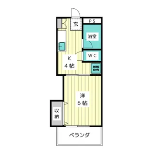 コーポラスたなか1【3階】の間取り