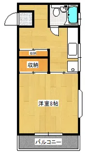 ウエノハイツ【2階】の間取り