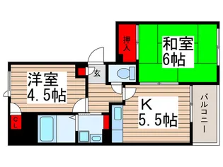 アヴェニール朝霞【3階】の間取り