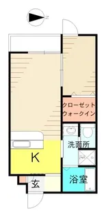 パークヒル安積【2階】の間取り