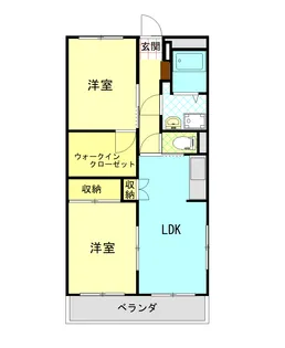 サンパティ【2階】の間取り