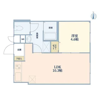 久我山コーポラス【2階】の間取り