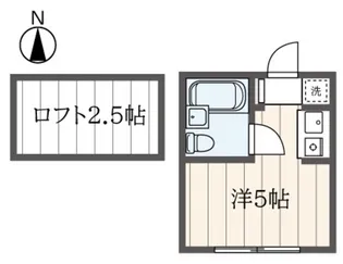 パール西横浜【1階】の間取り