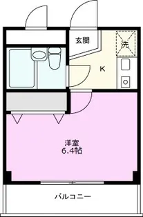 プランドールコガサキ【2階】の間取り