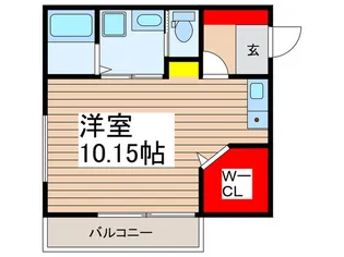鶴ヶ舞ビレッジ【2階】の間取り