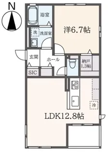 メイフェアJ【1階】の間取り