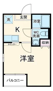 Hakusui幕張【2階】の間取り