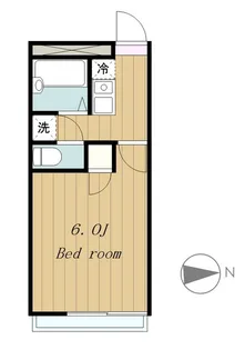 アムールK【1階】の間取り