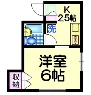 メゾン田嶋【1階】の間取り