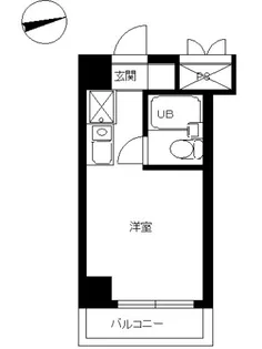 スカイコート八王子第3【2階】の間取り