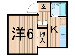 WALHUGEL【1階】の間取り