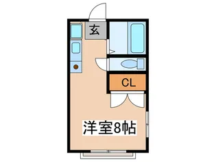 ファ-ストパレス金森II【1階】の間取り