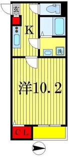 IoTレジデンス柏【1階】の間取り