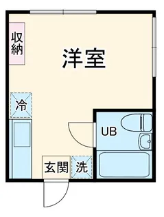 松ハイツ【2階】の間取り