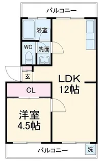 第2松田ビル【5階】の間取り