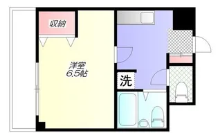 サンパティックオキクラ【1階】の間取り