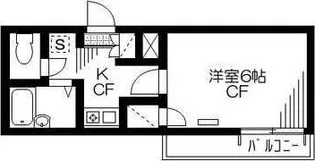 丸栄ハイツ王子【1階】の間取り