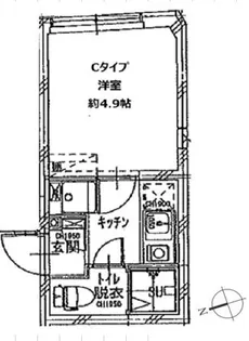 セレフォート蒲田【2階】の間取り