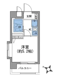 相模大野ダイカンプラザCity【4階】の間取り