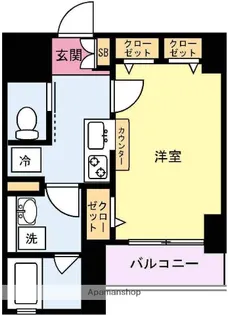 サクセス【6階】の間取り