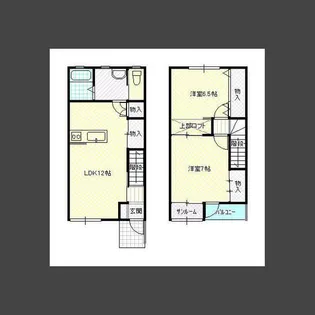 ファイン向新庄【1階】の間取り