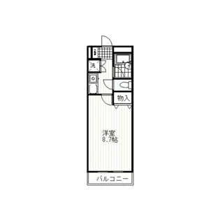 アーバンハイツ塩満【1階】の間取り
