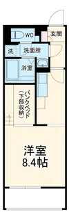 ミランダオリーブガーデンII【2階】の間取り