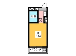 エトワール天神町【4階】の間取り
