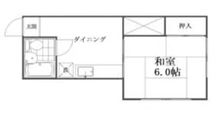 プリネッツハイツ赤塚【2階】の間取り