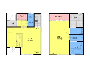 日宇ヶ丘タウンIIIの間取り