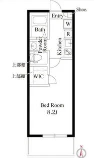 プランドール中浦和【3階】の間取り