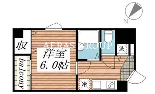 ヴィレ 日本橋箱崎【2階】の間取り