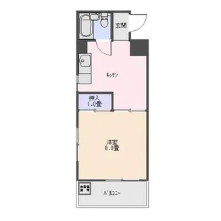 グランドピア今泉【1階】の間取り
