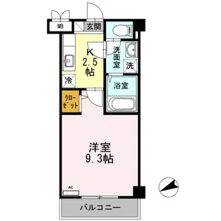 ラ・プランタン【2階】の間取り