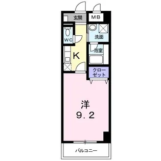 グロースリング【2階】の間取り