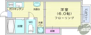 ダルトンハウス2【2階】の間取り