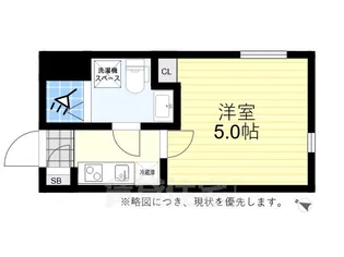 GRANDVILL南烏山【4階】の間取り