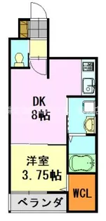 AJ蘇我III【1階】の間取り