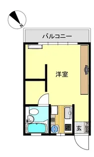 バンハウスB棟【1階】の間取り
