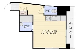 シティパレス幸栄【2階】の間取り