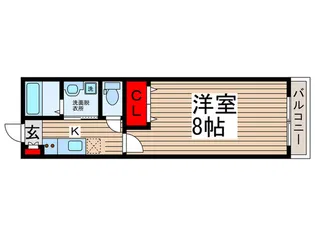 ECRAS【3階】の間取り