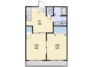 ピジョンステージB【2階】の間取り