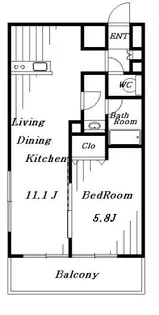 東ビル【2階】の間取り