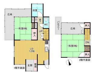 静岡県伊東市岡【一戸建】の間取り