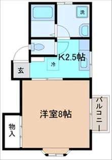スプリングヒル【1階】の間取り