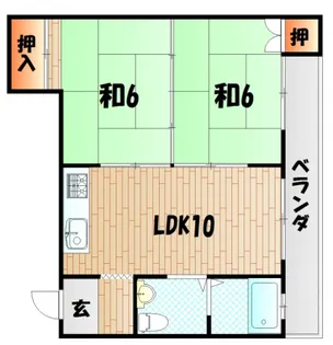 山口県下関市貴船町3【マンション】の間取り